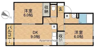 チェリーハウス【1階】の間取り