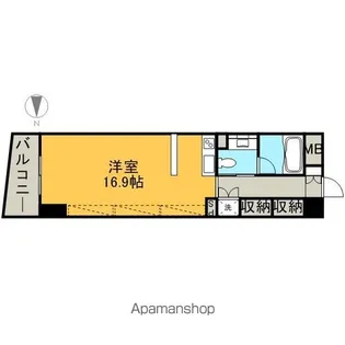 LASANTE葵【505号室】の間取り
