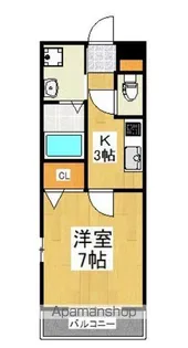 VIALE美しが丘【1階】の間取り