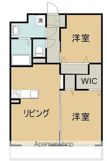 ハッピーマンション【2-A号室】の間取り