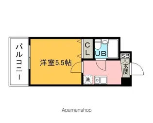 リラスウイングピア博多【1001号室】の間取り
