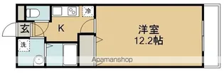VIVO菅井Ⅰ番館【203号室】の間取り