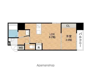 アヴァンドールIZUMISANOアネックス・アヴァンドール泉佐野【203号室】の間取り
