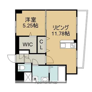H−CLASSY TAKAOKA【6階】の間取り
