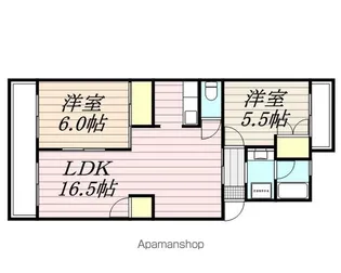 園生カキナカマンション【1階】の間取り