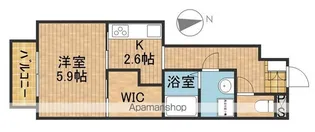 セジュールAYA【1階】の間取り