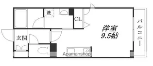 シャーメゾン SUBLIME【103号室】の間取り