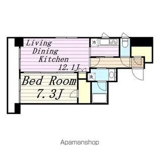 東京都墨田区両国3丁目【マンション】の間取り