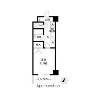 メゾンキムラ2【2階】の間取り