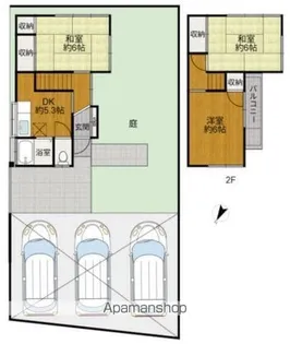 東京都江戸川区南小岩4丁目【一戸建】の間取り