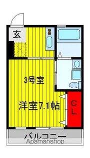GRANADA【2階】の間取り