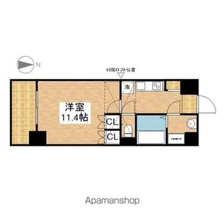 クピットガーデン千代田【4階】の間取り