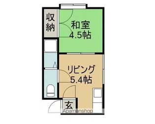 スリーウェイブ【205号室】の間取り