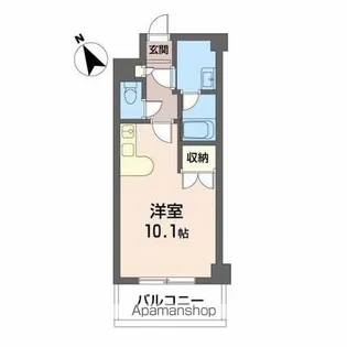 クレエ メルベーユ【3階】の間取り