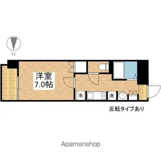 エトワール大島【6階】の間取り