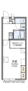 レオパレスPRIMROSE Ⅱ【2階】の間取り