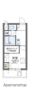 レオパレスMIMURA【4階】の間取り