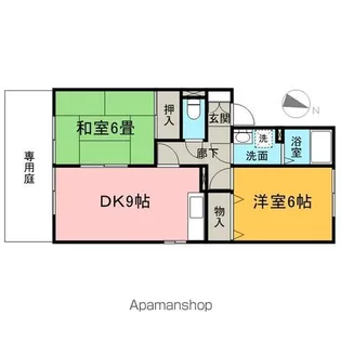 オリエンス【1階】の間取り