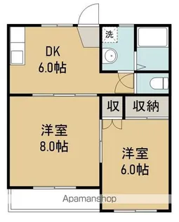 ウィンディ上飯田【1階】の間取り