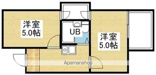 ラ・ペール一番館【2階】の間取り