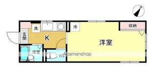 PALCON三軒茶屋【2階】の間取り