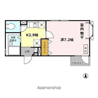 W.I.Tパレス【1階】の間取り