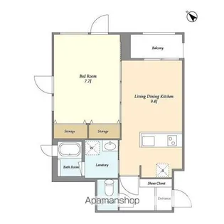 NANPEIDAI HILLTOP HOUSE【3階】の間取り