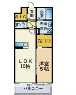 コンフォートフサ【3階】の間取り