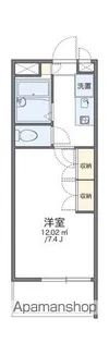 レオパレス行徳エステート【2階】の間取り