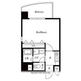 愛知県名古屋市中区新栄3丁目【マンション】の間取り