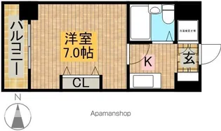 OHD今池【2階】の間取り