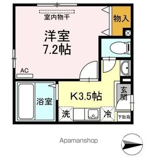 ルグランウィル【1階】の間取り
