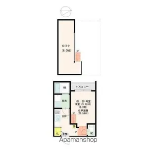 セレーノオオゾネ【2階】の間取り