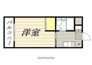 メゾン・ド・クラージュ【3階】の間取り