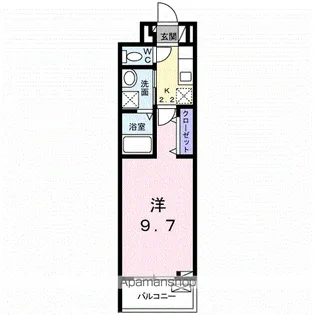 グランドールⅢ【2階】の間取り