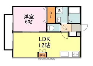 パンプキン B【2階】の間取り