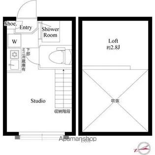 ハーモニーテラス高井戸西【2階】の間取り