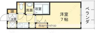 エスリードレジデンス都島シティフロント【3階】の間取り