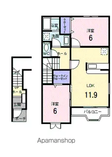 カノープス【2階】の間取り