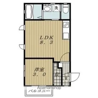 PRIMEIV【2階】の間取り