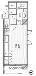東京都台東区浅草6丁目【マンション】の間取り
