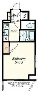レイジオス渋谷初台【3階】の間取り