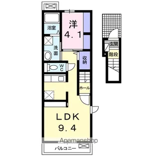 マナスル【2階】の間取り