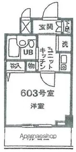 ライオンズマンション上野松が谷【6階】の間取り