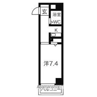 ジョイフル名古屋駅前【5階】の間取り