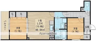 ラモーナ出口【2階】の間取り
