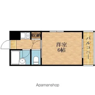 ロータリマンション平代町【2階】の間取り