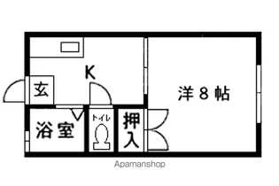 平成ハイツ【1階】の間取り