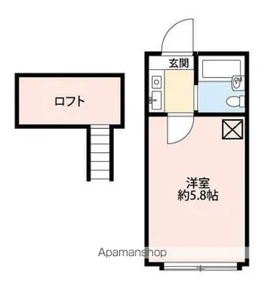 プラザ・ドゥ・エボリ【1階】の間取り