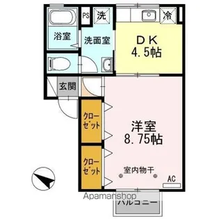 セジュール寿【2階】の間取り